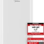 Midea Mobiles Klimagerät Silent Cool 26 Pro WF, 3-in-1 Klimaanlage mit Abluftschlauch, Kühlen&Entfeuchten&Ventilieren, 9000 BTU, 2.6kW, für Räume ca. 80m³(32㎡), EEK A