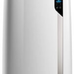 De'Longhi Pinguino PAC EL112 CST WiFi, Mobile Klimaanlage mit MyEcoRealFeel-Technologie für Räume bis zu 110 m³,11.000 BTU/h, 2,9 kW, 63 dB, Entfeuchtungsfunktion, A+, App- und Sprachsteuerung, Weiß