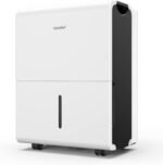 Comfee Luftentfeuchter, 50L/24h, Raumgröße ca. 250m³(100m²), Intelligenter Entfeuchtermodus, 24H Timer, Wassertank 6L, MDDP-50DEN7