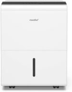 Comfee Luftentfeuchter, 50L/24h, Raumgröße ca. 250m³(100m²), Intelligenter Entfeuchtermodus, 24H Timer, Wassertank 6L, MDDP-50DEN7