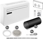 TROTEC Wandklimaanlage PAC-W 2650 SH – 4-in-1 Klimaanlage ohne Außengerät mit Heizfunktion, 2,6 kW Kühlleistung, WiFi-App-Steuerung, Inverter-Technologie, für Räume bis 34 m²