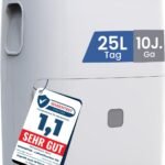 Newentor Luftentfeuchter elektrisch 25L, Entfeuchter elektrisch keller, Raumentfeuchter elektrisch, Dehumidifiers for home für 215m³/80m², mit Timer, Filter, Ablaufschlauch, 10 J. Gar.