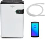 MEDION DH30S Luftentfeuchter elektrisch (smart, bis zu 150m³ (40m²), 24Liter/24h, 43db leise, elektrischer Raumentfeuchter, Timer, Bodenrollen, Entfeuchter)