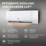 Kältebringer Multisplit Klimaanlage 2 Innengeräte - 18000 BTU - 5,3 kW - Inverter Klimagerät mit Heizfunktion, WiFi und App - sehr leise & energiesparend - Kühlen, Heizen, Lüften, Entfeuchten