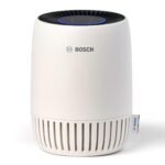 Bosch Air 4000 Luftreiniger - Für Räume bis zu 62,5 m² - Entfernt effizient Schadstoffe - Mit 3-in-1 Luftfilter, Smart Sensor, Automatikmodus, Ruhemodus (< 25 dB(A)) - CADR: 300 m³/h