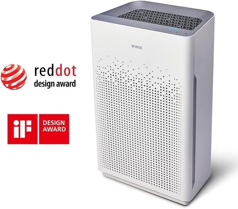 WINIX ZERO-S luftreiniger Allergiker, CADR 400m³/h, 100㎡, Air Purifier für Raucherzimmer gegen Allergien, Staub, Pollen, Tierhaare, Luftqualitätsanzeige, Auto Schlafmodus, Weiß