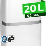 KLAMER Luftentfeuchter elektrisch 20L in 24h mit 5,5L Tank – Leiser, energieeffizienter Raumentfeuchter mit Smart Sensor, Timer & Wäschemodus – Gegen Schimmel, Feuchtigkeit & Kondenswasser