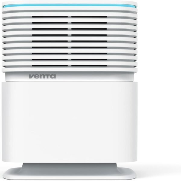 Venta Luftbefeuchter AH730, leise 24 dB(A), energieeffizient 5 Watt, hygienische Kaltverdunstung ohne Filter, 490 ml/h, 6 l-Tank, bis 70 m²/175 m³, App- und Sprachsteuerung, Weiss