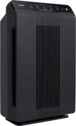 WINIX 5500-2 luftreiniger Allergiker, CADR 390m³/h, 99㎡, Air Purifier für Raucherzimmer gegen Allergien, Staub, Pollen, Tierhaare, Luftqualitätsanzeige, Auto Schlafmodus, Schwarz