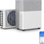 Midea Portasplit Mobile Wärmepumpe, Klimaanlage, Kühlen A++/Heizen A+, 12000 BTU 3, 5kW, für Räume bis zu 42 m² / 105 m³, nur 39 dB(A) im Silent-Modus