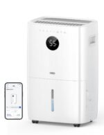 Dreo Luftentfeuchter elektrisch, App & WLAN, 20L/24h, Raumentfeuchter leise 35dB, 40m²/100m³, Entfeuchter energiesparend, 3 Modi, 3,4L Tank, Wäschetrockner & 24h Timer, für Schlafzimmer & Bad & Keller
