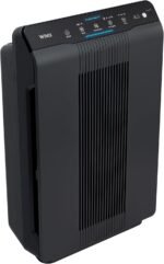 WINIX 5500-2 luftreiniger Allergiker, CADR 390m³/h, 99㎡, Air Purifier für Raucherzimmer gegen Allergien, Staub, Pollen, Tierhaare, Luftqualitätsanzeige, Auto Schlafmodus, Schwarz