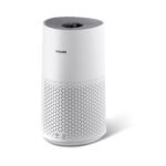 Philips Luftreiniger 2200 Series, HEPA NanoProtect + Aktivkohlefilter, CADR 400m?/h fŸr 104m?, Allergiker, Ultra-leise, Intelligenter und langlebiger Filter (AC2210/10)