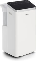 Bosch Cool 5000 Mobiles Klimagerät - 3-in-1 Klimaanlage, Luftentfeuchter, Ventilator - 3,4 kW für Räume bis zu 46 m² - Mit Auto-Modus, Silent-Modus Sleep-Modus