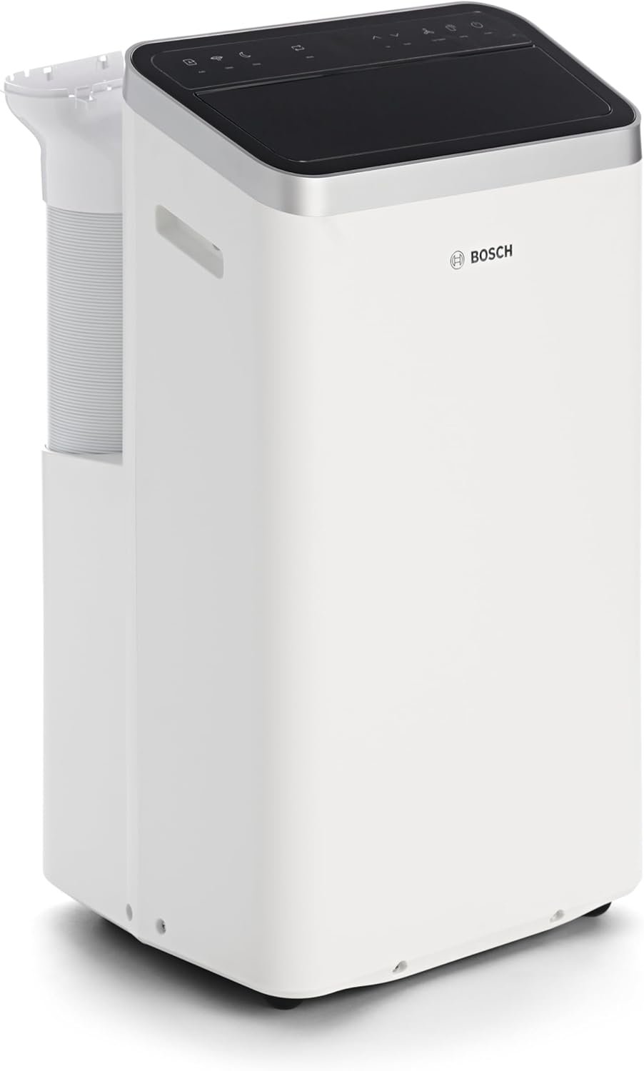 Bosch Cool 5000 Mobiles Klimagerät - 3-in-1 Klimaanlage, Luftentfeuchter, Ventilator - 3,4 kW für Räume bis zu 46 m² - Mit Auto-Modus, Silent-Modus Sleep-Modus