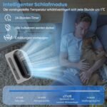 COSTWAY Klimaanlage mobil 16000BTU, Klimagerät mit Abluftschlauch, 5 in 1 Kühlen & Heizen & Entfeuchten & Belüften & Schlafmodus für Räume bis zu 150 m³, Fernbedienung/App, 24H Timer, 4700W, ≤57dB