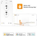 Netatmo Smarte WLAN Heizkörperthermostate Starterpaket Zur Steuerung von Heizkörpern (ohne eigene Heizungsanlage), Energie sparen & Komfort steigern, NVP-AMZ