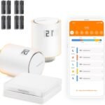 Netatmo Smarte WLAN Heizkörperthermostate Starterpaket Zur Steuerung von Heizkörpern (ohne eigene Heizungsanlage), Energie sparen & Komfort steigern, NVP-AMZ