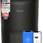 LEVOIT Luftreiniger mit HEPA Luftfilter, CADR 258m³/h für 54㎡ Raucherzimmer, gegen 99,97 Prozent Schimmel Staub Pollen Tierhaare, Air Purifier mit Luftqualitäts-Feedback und Auto-Modus, Schlafmodus