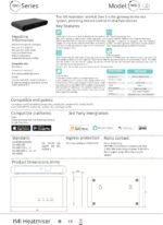 Heatmiser NeoHub Gen 2 Heim-Internet-Gateway, Neo-Hub für Heizungssteuerung, zur Verwendung mit Heatmiser-Thermostat, Neostat, NeoAir, NeoPlug, LavaTap Smart-Home