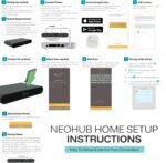 Heatmiser NeoHub Gen 2 Heim-Internet-Gateway, Neo-Hub für Heizungssteuerung, zur Verwendung mit Heatmiser-Thermostat, Neostat, NeoAir, NeoPlug, LavaTap Smart-Home