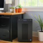 WINIX 5500-2 luftreiniger Allergiker, CADR 390m³/h, 99㎡, Air Purifier für Raucherzimmer gegen Allergien, Staub, Pollen, Tierhaare, Luftqualitätsanzeige, Auto Schlafmodus, Schwarz