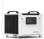 Luftentfeuchter mit Pumpe 35 L/Tag – Effektiv gegen feuchte Räume & Schimmel, für Keller, Kriechkeller, Bad, Schlafzimmer & Waschküche, leise, mobil, mit Display und Timer