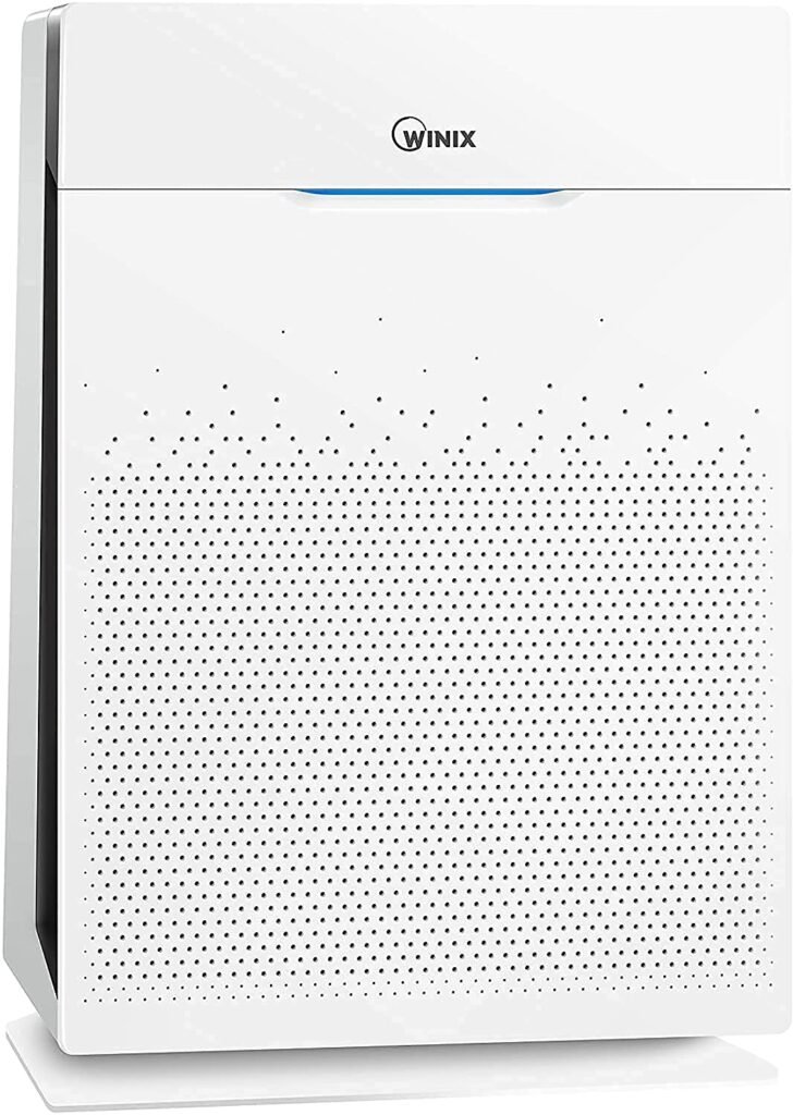 WINIX ZERO-S luftreiniger Allergiker, CADR 400m³/h, 100㎡, Air Purifier für Raucherzimmer gegen Allergien, Staub, Pollen, Tierhaare, Luftqualitätsanzeige, Auto Schlafmodus, Weiß