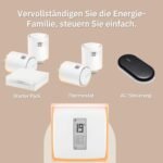 Netatmo Smarte WLAN Heizkörperthermostate Starterpaket Zur Steuerung von Heizkörpern (ohne eigene Heizungsanlage), Energie sparen & Komfort steigern, NVP-AMZ
