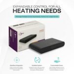Heatmiser NeoHub Gen 2 Heim-Internet-Gateway, Neo-Hub für Heizungssteuerung, zur Verwendung mit Heatmiser-Thermostat, Neostat, NeoAir, NeoPlug, LavaTap Smart-Home