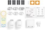 Netatmo Smarte WLAN Heizkörperthermostate Starterpaket Zur Steuerung von Heizkörpern (ohne eigene Heizungsanlage), Energie sparen & Komfort steigern, NVP-AMZ