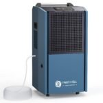 Luftentfeuchter mit Pumpe 35 L/Tag – Effektiv gegen feuchte Räume & Schimmel, für Keller, Kriechkeller, Bad, Schlafzimmer & Waschküche, leise, mobil, mit Display und Timer