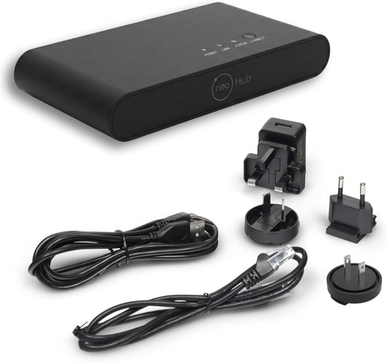 Heatmiser NeoHub Gen 2 Heim-Internet-Gateway, Neo-Hub für Heizungssteuerung, zur Verwendung mit Heatmiser-Thermostat, Neostat, NeoAir, NeoPlug, LavaTap Smart-Home