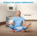 Midea Portasplit Mobile Wärmepumpe, Klimaanlage, Kühlen A++/Heizen A+, 12000 BTU 3, 5kW, für Räume bis zu 42 m² / 105 m³, nur 39 dB(A) im Silent-Modus