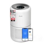 LEVOIT Luftreiniger Allergiker für große Räume mit waschbarem Vorfilter, CADR 612m³/h, 3-Kanal-Luftqualitätsmonitor, Smart WiFi und Filter für Haustiere, Rauch, Staub, Pollen, Alexa Control, 26dB