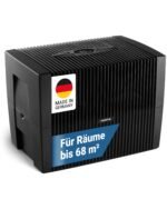 Venta Luftbefeuchter LW25 Comfort Plus, bis 49 m², sehr leise 24 dB(A), energieeffizient 3 Watt, hygienische Kaltverdunstung ohne Filter, großer 7 l-Tank, Automatik-, Sleep-Modus