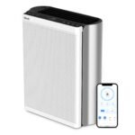 LEVOIT Luftreiniger mit HEPA Luftfilter, CADR 258m³/h für 54㎡ Raucherzimmer, gegen 99,97 Prozent Schimmel Staub Pollen Tierhaare, Air Purifier mit Luftqualitäts-Feedback und Auto-Modus, Schlafmodus