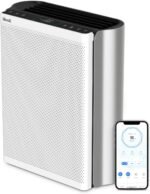 LEVOIT Luftreiniger Allergiker für große Räume mit waschbarem Vorfilter, CADR 612m³/h, 3-Kanal-Luftqualitätsmonitor, Smart WiFi und Filter für Haustiere, Rauch, Staub, Pollen, Alexa Control, 26dB