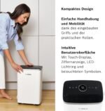 Bosch Dry 4000 Luftentfeuchter - Einfach. Effizient. Leise. - Für Räume bis zu 33 m² - Ideal für Deine Wohnung die schnelle Trocknung Deiner Wäsche