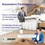 LEVOIT Core 400S HEPA Luftreiniger für Allergiker, HEPA + Aktivkohlefilter, CADR 433 m³/h bis 90 m², für Wohnung & Schlafzimmer & Raucherzimmer, leise, PM2,5 Anzeige, Automodus, App & Alexa